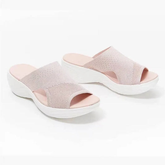 Summer Shoes Women Sandals Non-Slip Ladies Shoes Elegant Shoes Woman Breathable Sandals Ladies Slides Female Slipper Footwear